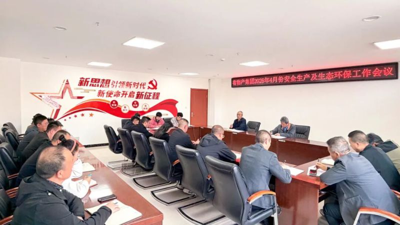 集團召開安全生產及生態(tài)環(huán)保工作會議
