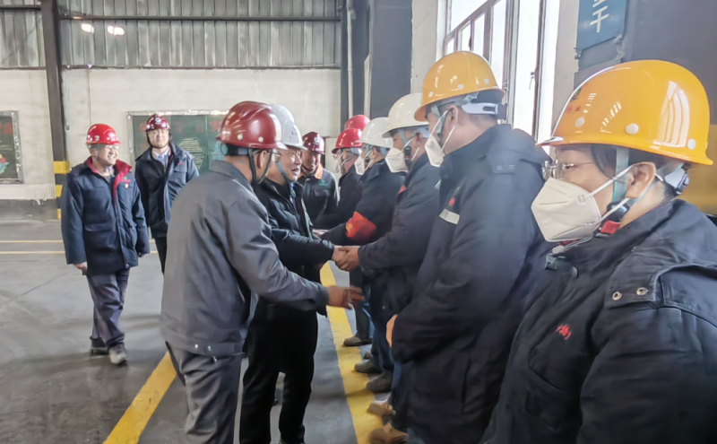 過(guò)年好！省國(guó)資委領(lǐng)導(dǎo)把新春祝福送到一線崗位