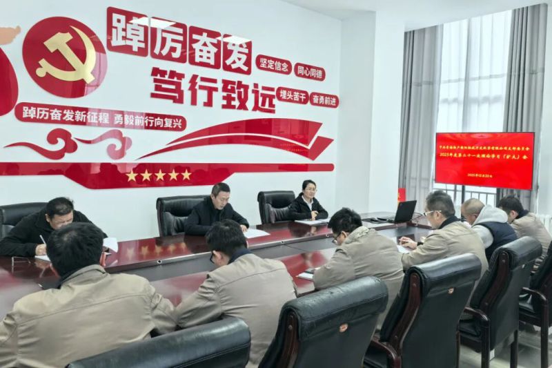 集團黨委委員、紀委書記潘彬列席旁聽朝開公司黨支部理論學習會并講授專題黨課