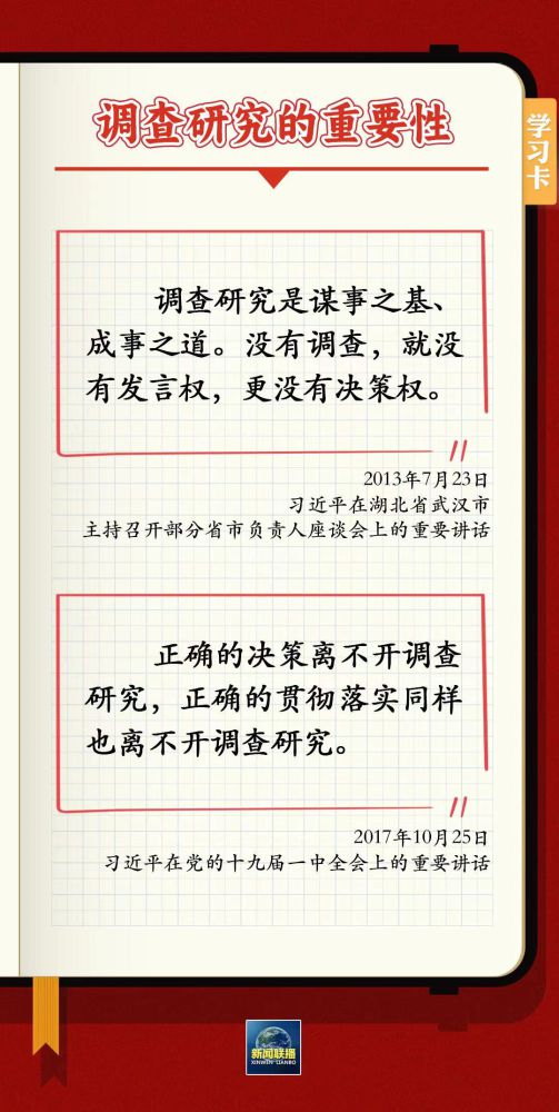 學(xué)習(xí)卡丨如何深入調(diào)查研究？跟總書記學(xué)習(xí)&ldquo;五字訣&rdquo;