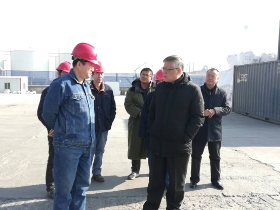 集團(tuán)黨委書記、董事長王玉輝同志到工投公司考察調(diào)研